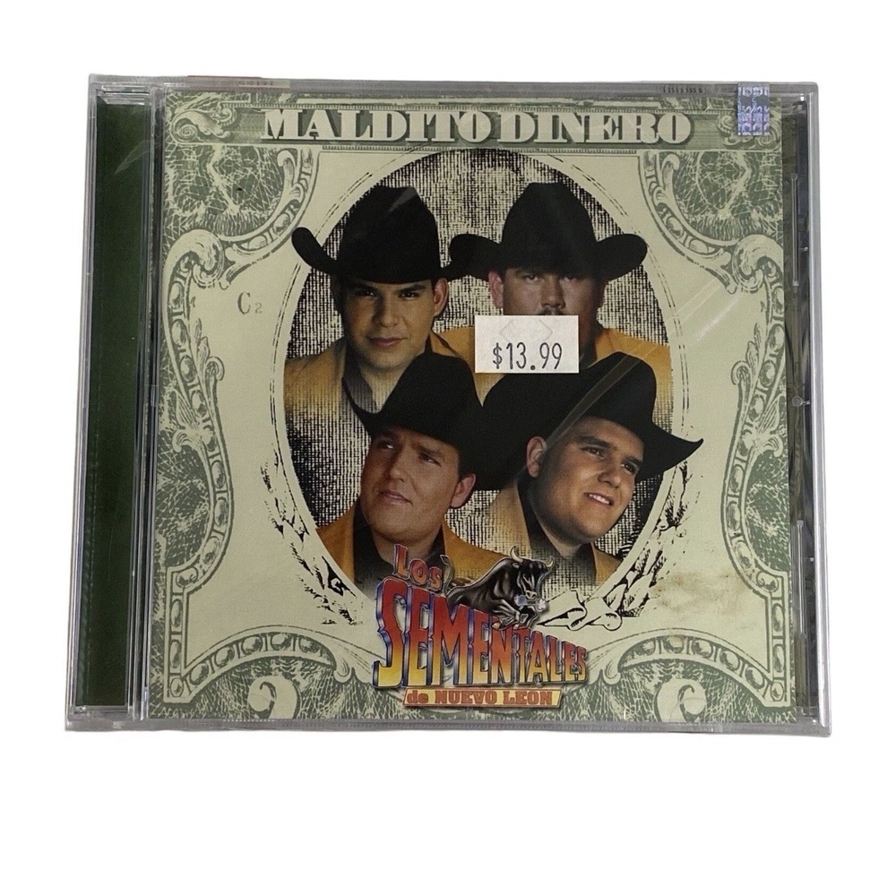 Los Sementales de Nuevo León: Maldito Dinero (CD, 2000, Sony)‎ Latin, New Sealed